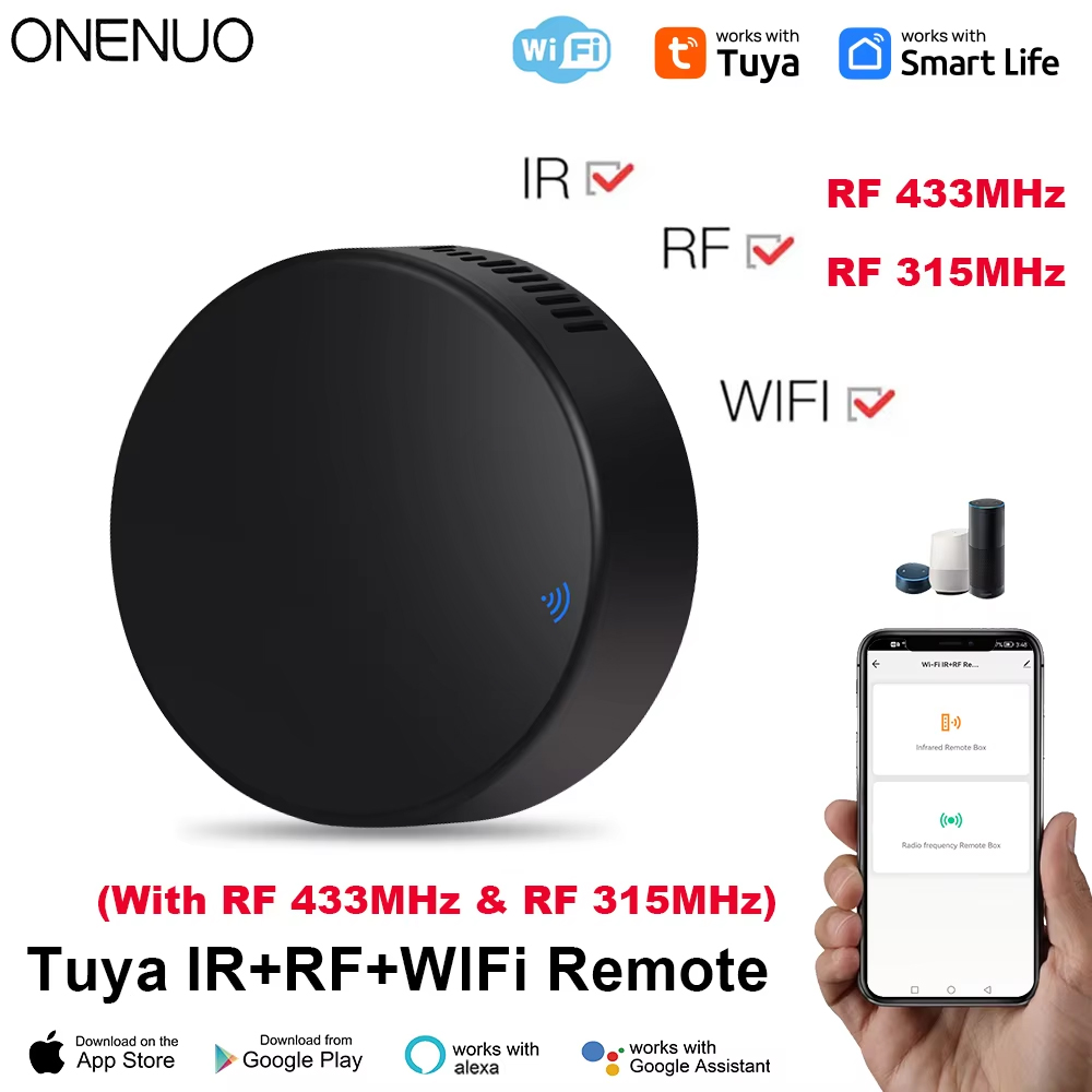 Home Security App - Tuya WiFi RF IR Remote Control