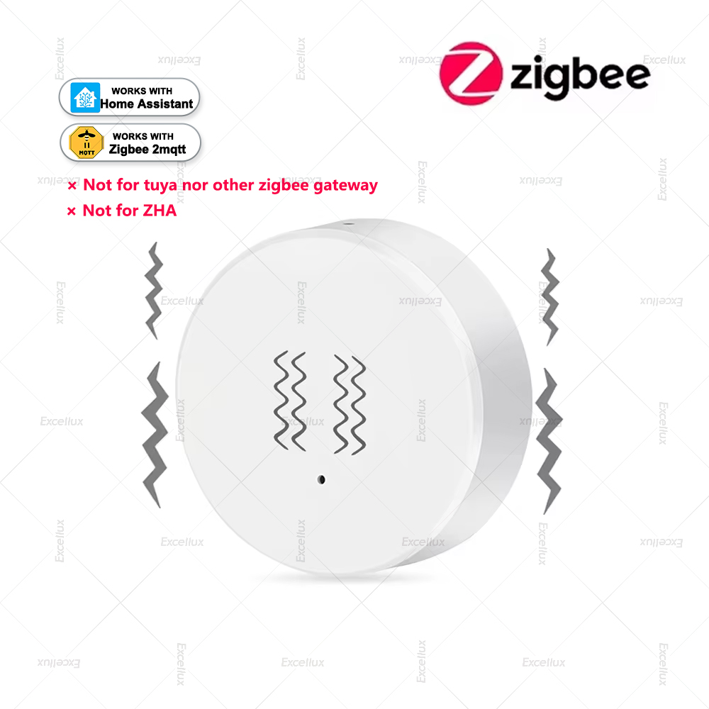 Home Security App - Zigbee 3.0 Smart Vibration Sensor Real