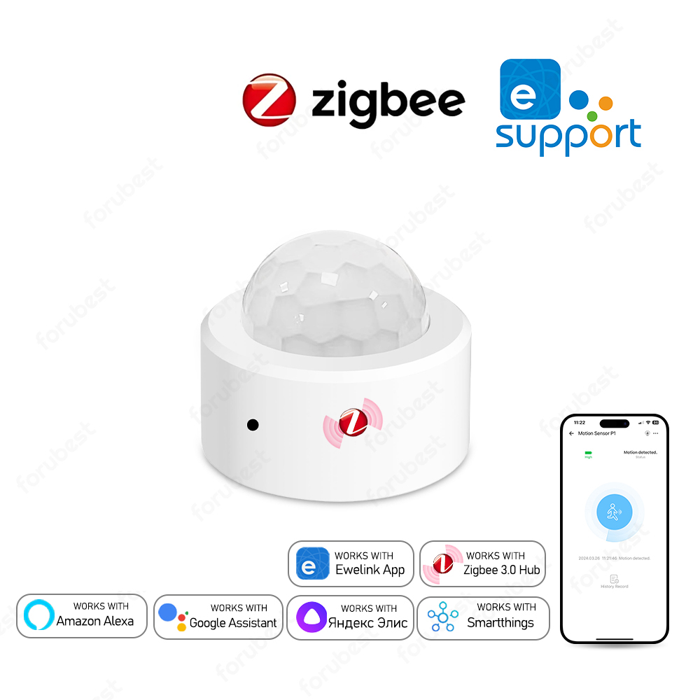 Home Security App - Zigbee 3.0 Human Motion Sensor PIR