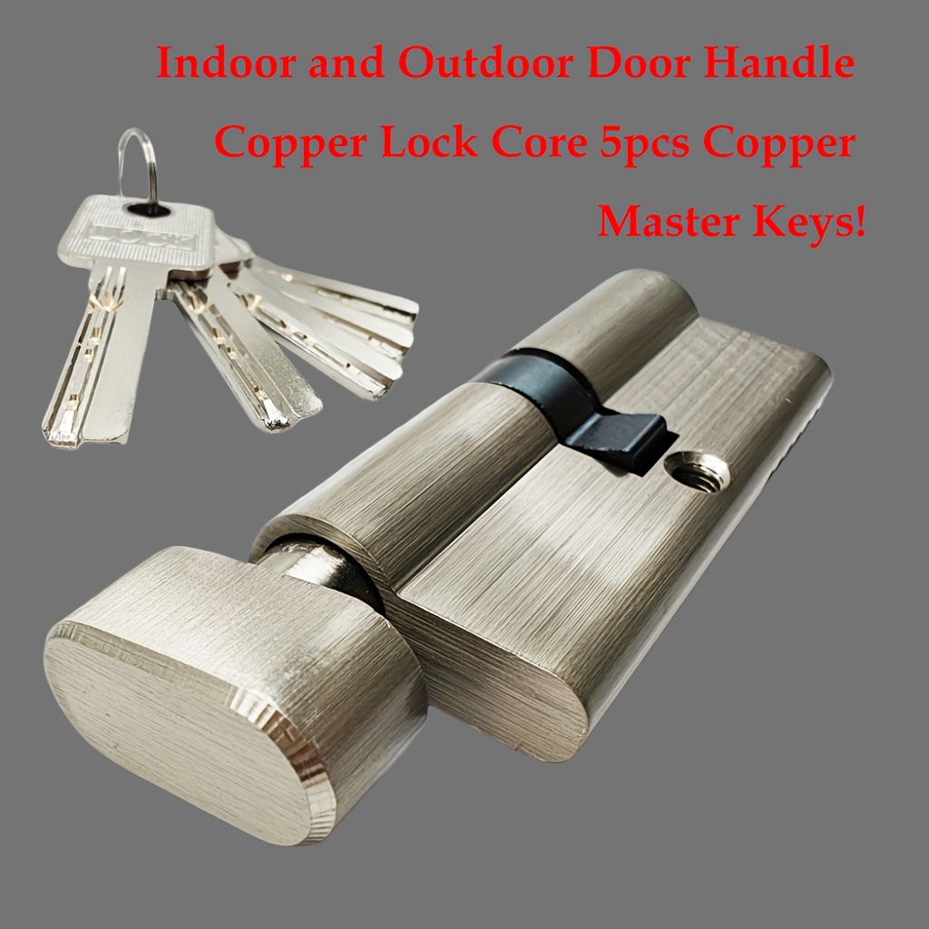 Home Security Packages - 1Pc European Standard All-Copper Anti-Theft Lock