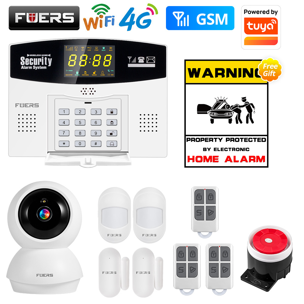 Fuers W214 WIFI 4G GSM Wireles - огляд і ціна Home Zone Security App