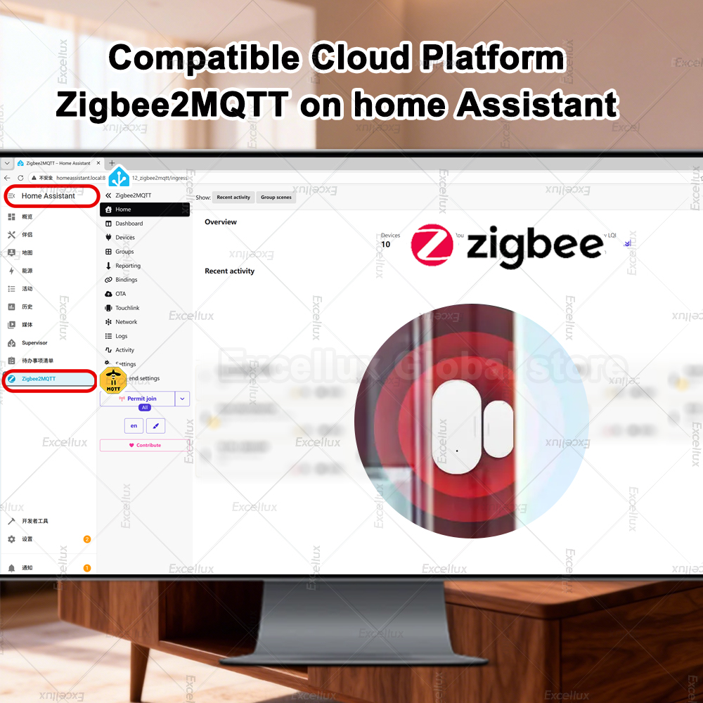 Zigbee 3.0 Door Window Sensor  - огляд і ціна Home Security Alarm