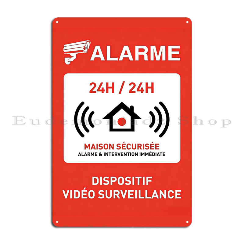 Retro 24h Alarm System Metal S - огляд і ціна Home Security Alarm