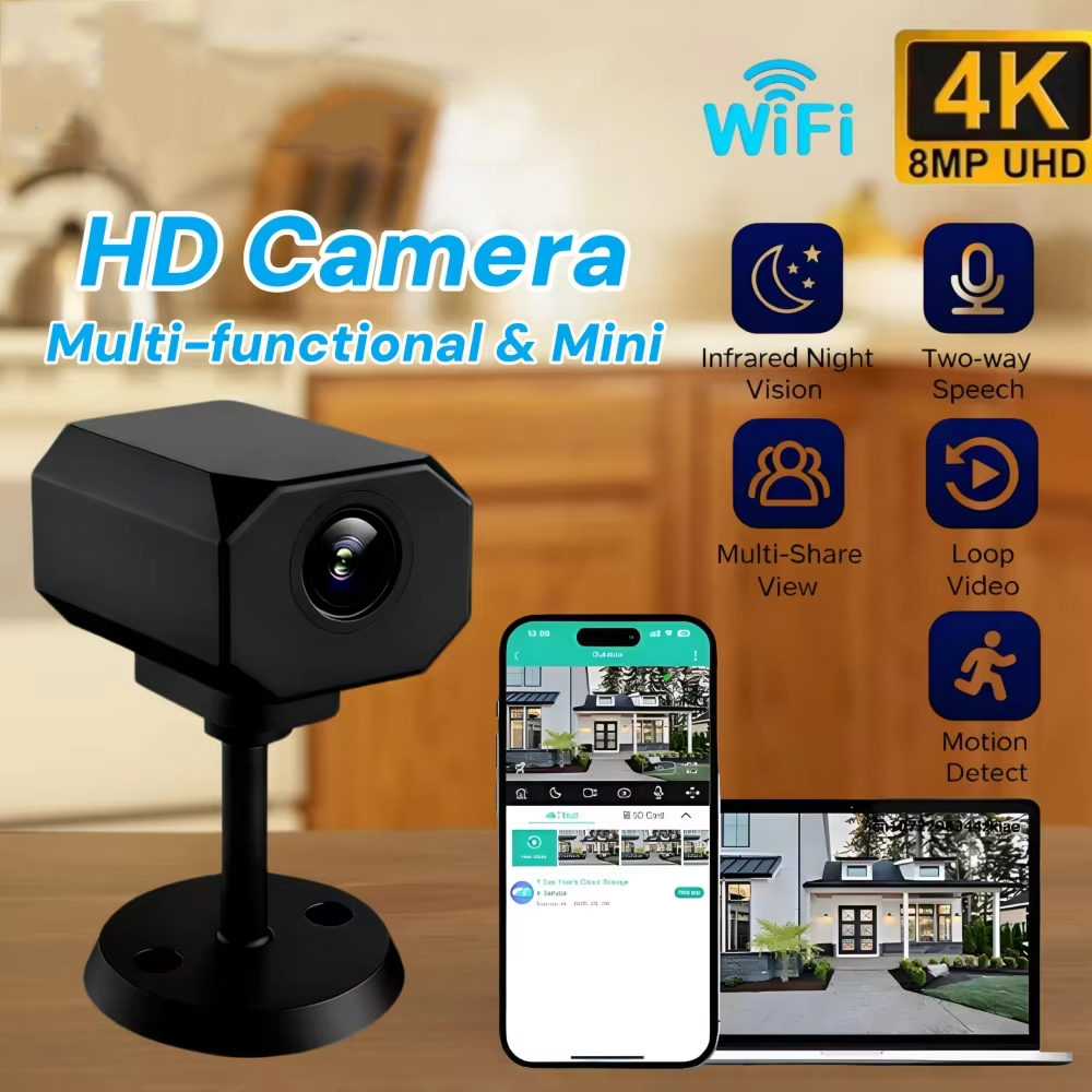4K HD WiFi Security Camera for - огляд і ціна Home Security App