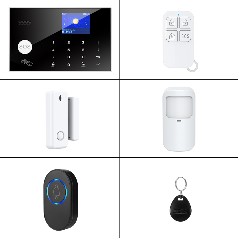 Tuya APP Control 2.4G WIFI GSM - огляд і ціна Home Zone Security App