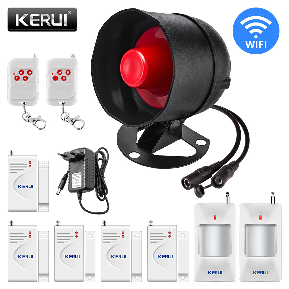 KERUI Tuya Smart WIFI Wireless - огляд і ціна Home Zone Security App