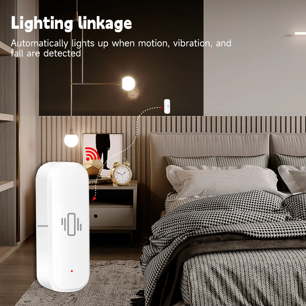 WiFi/Zigbee Smart Vibration Se - огляд і ціна Home Security App
