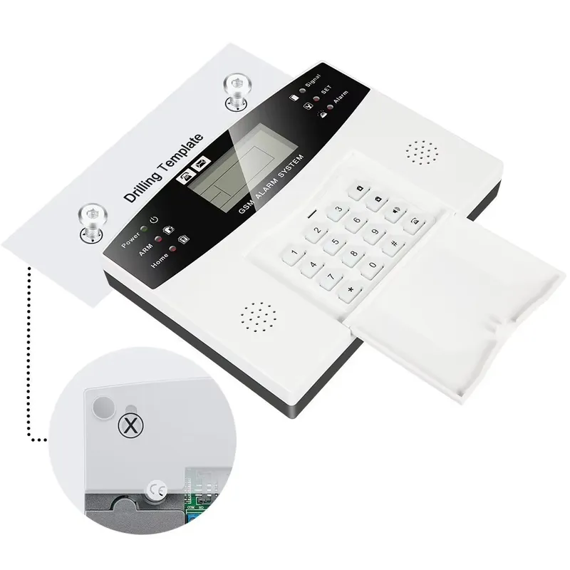 House Burglar Alarm Kit Auto D - огляд і ціна Home Security Alarm