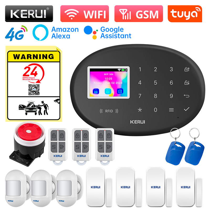 KERUI WiFi + 4G/2G Home Securi - огляд і ціна Home Zone Security App