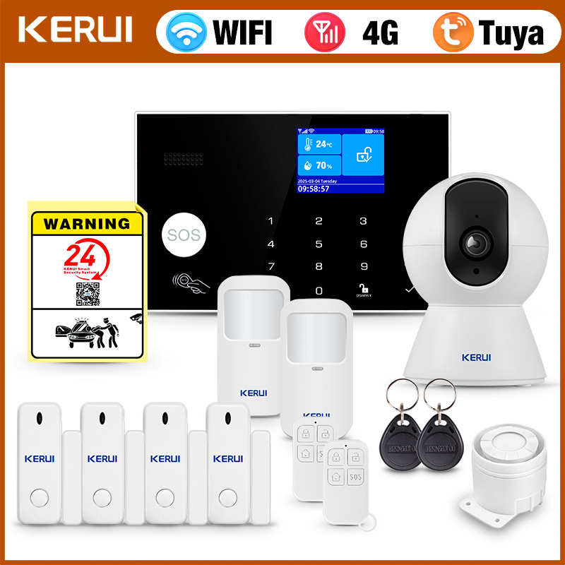 KERUI 4G/WiFi Home Alarm Syste - огляд і ціна Home Zone Security App