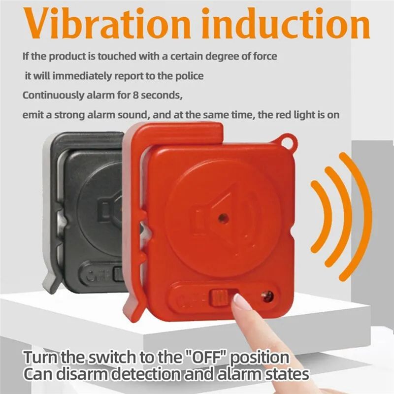 FULL-Vibration Alarm Sensors 1 - огляд і ціна Home Security Alarm