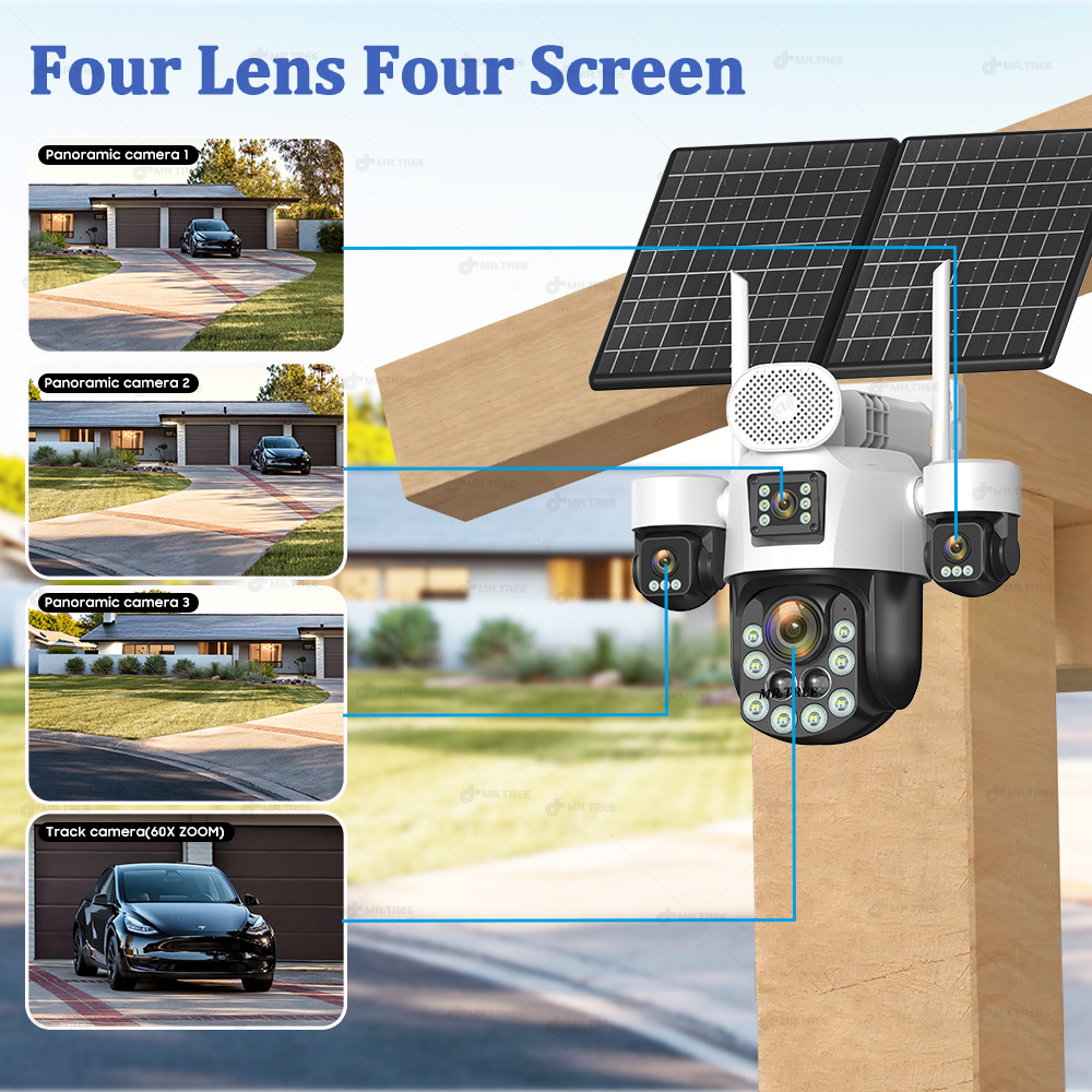 AOV Four Lens Outdoor Surveill - огляд і ціна Home Security La
