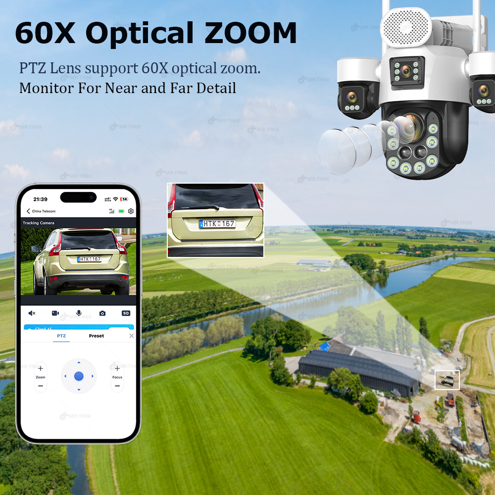 AOV Four Lens Outdoor Surveill - огляд і ціна Home Security La