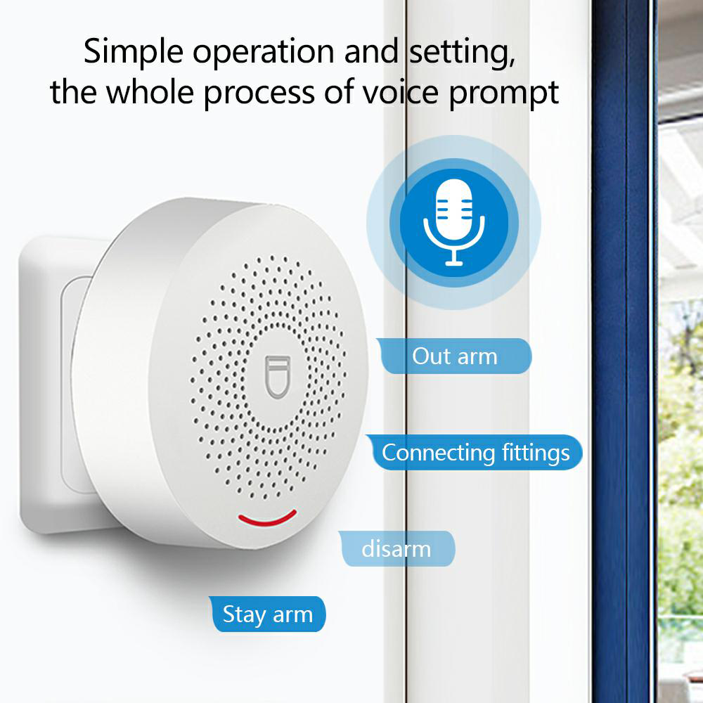 WIFI Security Alarm System Sir - огляд і ціна Home Zone Security App