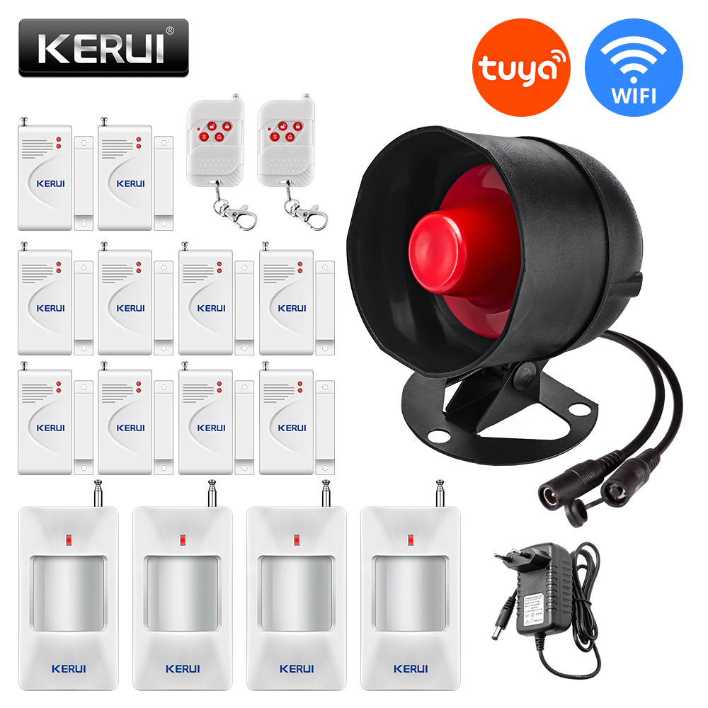 KERUI Tuya Smart WIFI Wireless - огляд і ціна Home Zone Security App