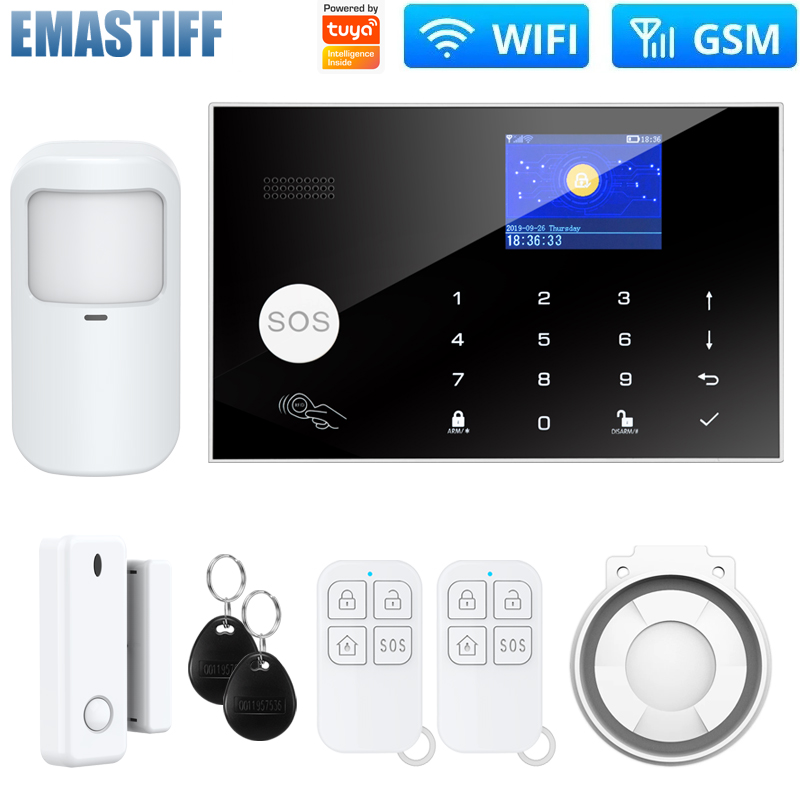 WIFI GSM Alarm System Wireless - огляд і ціна Home Zone Security App