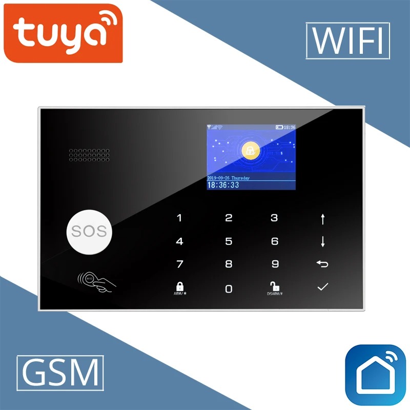 W7B Wireless Wired Alarm Syste - огляд і ціна Home Zone Security App