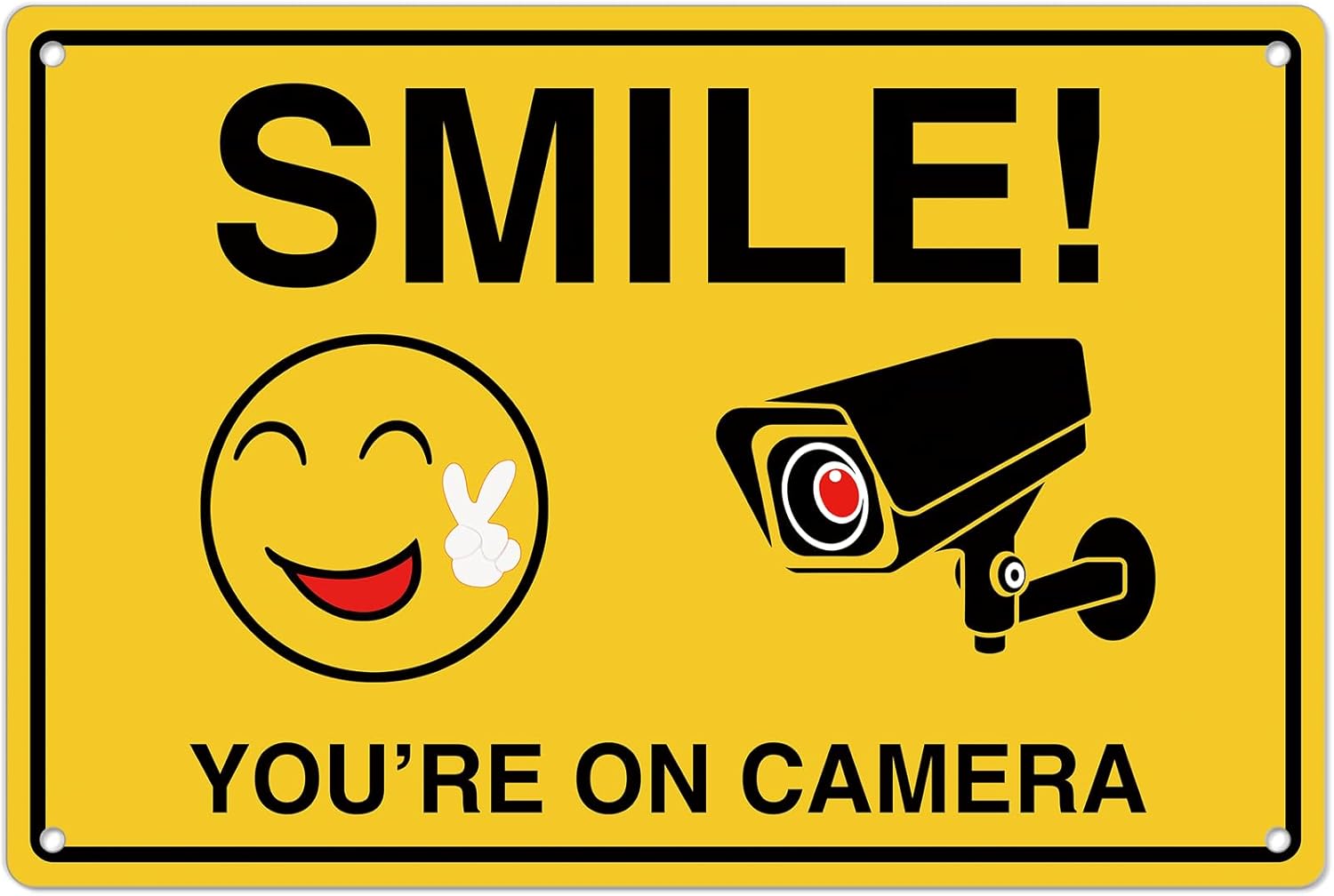 Smile Youre On Camera Signs ;  - огляд і ціна Home Security La