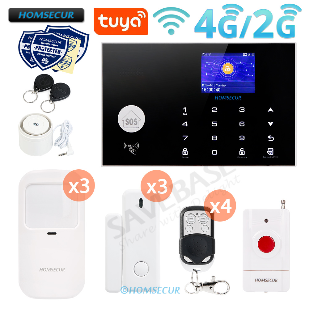 433MHz Wireless 4G/3G/GSM WIFI - огляд і ціна Home Zone Security App