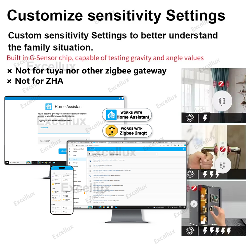 Zigbee 3.0 Smart Vibration Sen - огляд і ціна Home Security App