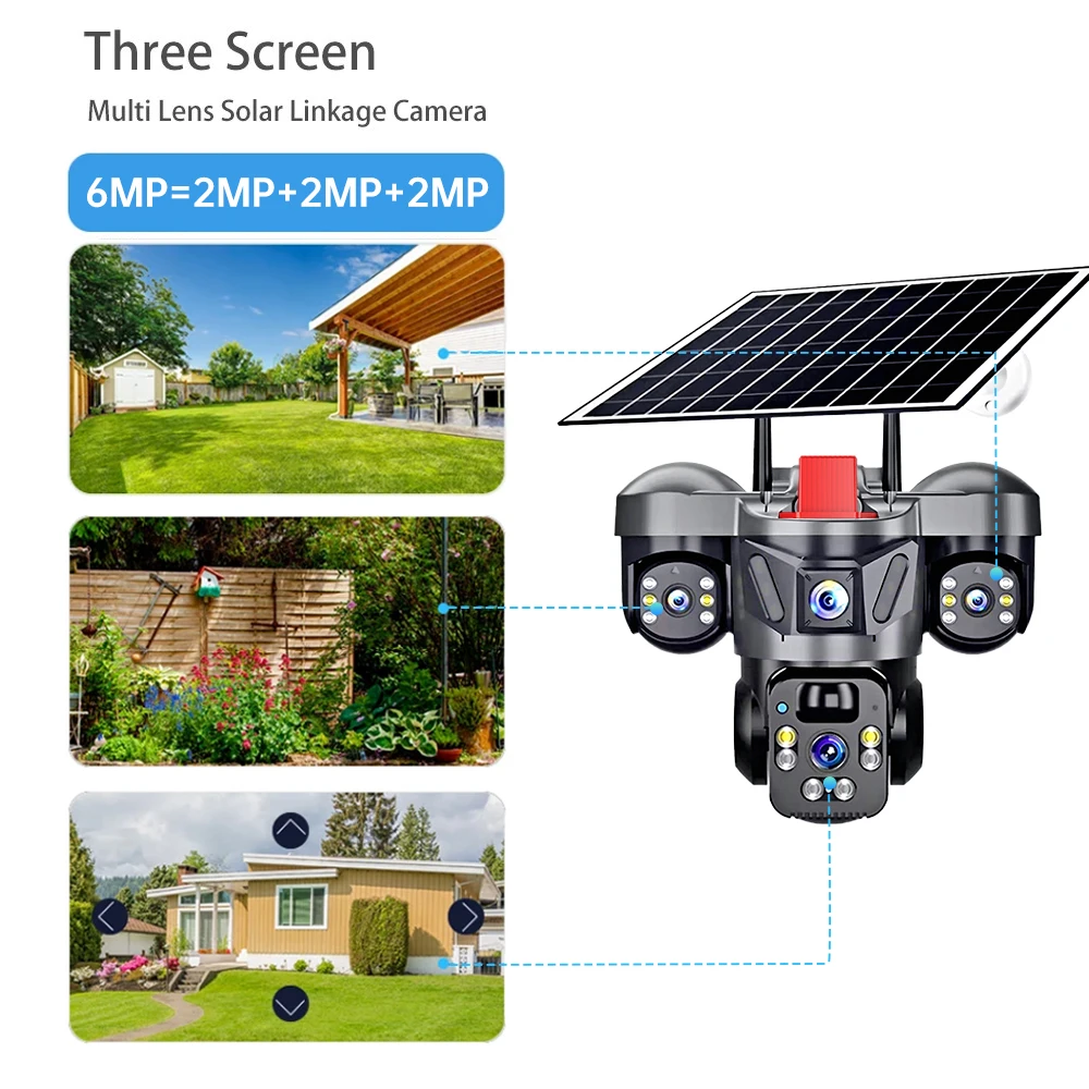 KERUI V380 Pro Outdoor PTZ 6MP - огляд і ціна Home Security Packages