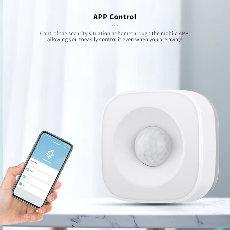 Tuya ZigBee/WiFi PIR Motion Se - огляд і ціна Home Security App