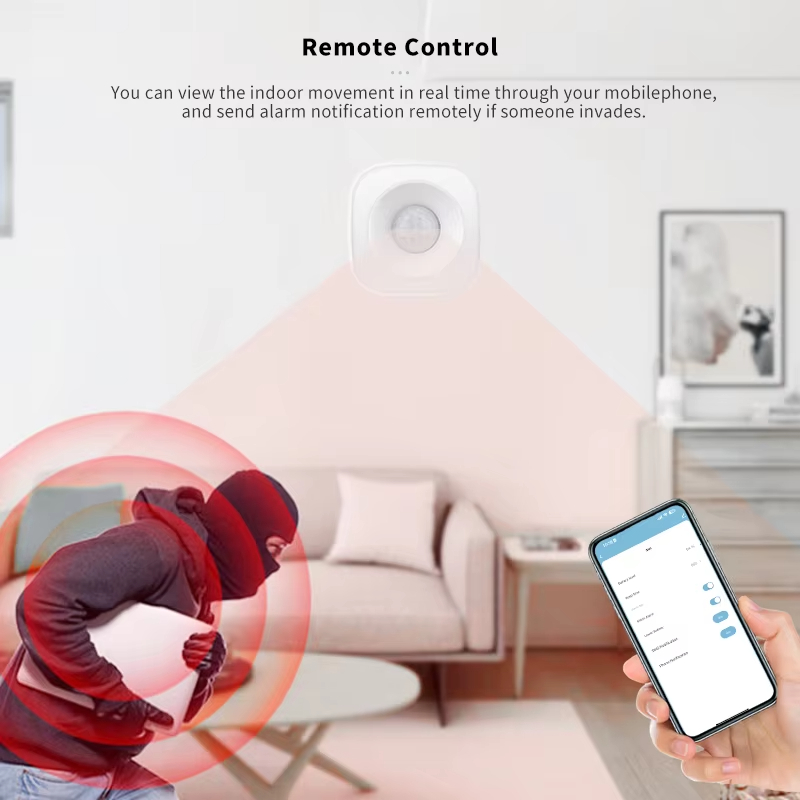 Tuya ZigBee/WiFi PIR Motion Se - огляд і ціна Home Security App