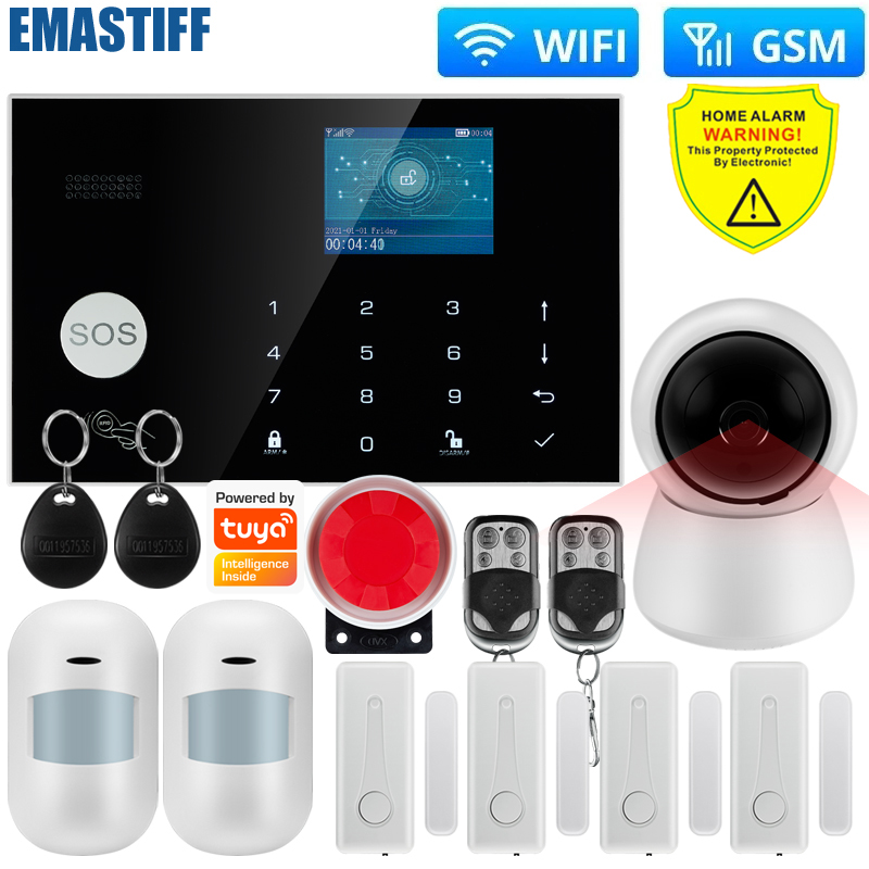 2.4G WIFI GSM Wireless Alarm S - огляд і ціна Home Zone Security App