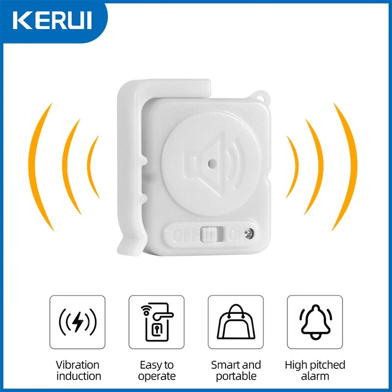KERUI Wireless Vibration Alarm - огляд і ціна Home Security Alarm